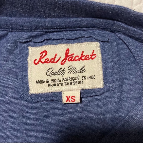 Red Jacket Blue Short Sleeve Tee | Size XS | Lahinch Golf Club - Picture 4 of 5